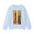 GIOTTO di Bondone - Ognissanti Madonna (detail)3 (Artwork) Crewneck Sweatshirt