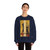 GIOTTO di Bondone - Ognissanti Madonna (detail)3 (Artwork) Crewneck Sweatshirt