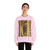 GIOTTO di Bondone - Ognissanti Madonna (detail)4 (Artwork) Crewneck Sweatshirt