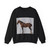 AGASSE, Jacques-Laurent - Portrait of a Horse (Artwork) Crewneck Sweatshirt