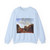 AGASSE, Jacques-Laurent - The Last Stage on the Portsmouth Road (Artwork) Crewneck Sweatshirt