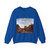 AGASSE, Jacques-Laurent - The Last Stage on the Portsmouth Road (Artwork) Crewneck Sweatshirt