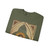 GIOTTO di Bondone - Saint Clare (detail) (Artwork) Crewneck Sweatshirt
