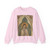 GIOTTO di Bondone - Saint Clare (detail) (Artwork) Crewneck Sweatshirt