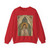 GIOTTO di Bondone - Saint Clare (detail) (Artwork) Crewneck Sweatshirt