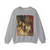 GIOTTO di Bondone - St Peter Enthroned (detail) (Artwork) Crewneck Sweatshirt