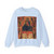 GIOVANNI da Bologna - Virgin of Humility with Saints (Artwork) Crewneck Sweatshirt