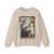 GIOVANNI da Rimini - The Virgin and Child with Two Angels (Artwork) Crewneck Sweatshirt