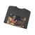 GIOTTO di Bondone - 10. Entry into Jerusalem (detail) (Artwork) Crewneck Sweatshirt