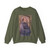 GIOTTO di Bondone - 18. Apparition at Arles (detail) (Artwork) Crewneck Sweatshirt