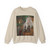 GIOTTO di Bondone - 23. St. Francis Mourned by St. Clare (Artwork) Crewneck Sweatshirt