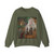 GIOTTO di Bondone - 23. St. Francis Mourned by St. Clare (Artwork) Crewneck Sweatshirt