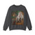GIOTTO di Bondone - 23. St. Francis Mourned by St. Clare (Artwork) Crewneck Sweatshirt