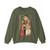 GIOTTO di Bondone - Allegory of Obedience (detail) (Artwork) Crewneck Sweatshirt