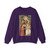 GIOTTO di Bondone - Allegory of Obedience (detail) (Artwork) Crewneck Sweatshirt