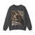 GIOTTO di Bondone - Allegory of Chastity (detail)2 (Artwork) Crewneck Sweatshirt