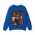 FRANCOIS, Guy - Holy Family with St Bruno and St Elisabeth (Artwork) Crewneck Sweatshirt
