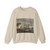 Abraham Storck - A River View (Artwork) Crewneck Sweatshirt