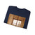 Friedrich Caspar David - Window Looking over the Park (Artwork) Crewneck Sweatshirt