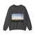 FRIEDRICH, Caspar David - Bohemian Landscape with Mount Milleschauer (Artwork) Crewneck Sweatshirt