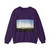 FRIEDRICH, Caspar David - Bohemian Landscape with Mount Milleschauer (Artwork) Crewneck Sweatshirt