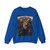GIOVANNI di Paolo - Madonna of Humility (VBirgin and Child) (Artwork) Crewneck Sweatshirt