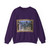 GIOVANNI di Paolo - St John the Baptist Goes into the Wilderness (Artwork) Crewneck Sweatshirt