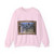 GIOVANNI di Paolo - St John the Baptist Goes into the Wilderness (Artwork) Crewneck Sweatshirt