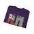GIOVANNI di Paolo - St Stephen Suckled by a Doe (Artwork) Crewneck Sweatshirt