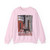 GIOVANNI di Paolo - St Stephen Suckled by a Doe (Artwork) Crewneck Sweatshirt