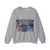 GIOVANNI di Paolo - The Baptism of Christ - Predella Panel (Artwork) Crewneck Sweatshirt