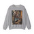 GUERCINO - St Francis with an Angel Playing Violin (Artwork) Crewneck Sweatshirt