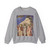 GIOTTO di Bondone - 9. Raising of Lazarus (detail) (Artwork) Crewneck Sweatshirt