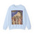 GIOTTO di Bondone - 9. Raising of Lazarus (detail) (Artwork) Crewneck Sweatshirt
