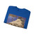 GIOTTO di Bondone - 9. Raising of Lazarus (detail) (Artwork) Crewneck Sweatshirt