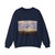 FRIEDRICH, Caspar David - Fog in the Elbe Valley (Artwork) Crewneck Sweatshirt