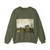 FRIEDRICH, Caspar David - Landscape with Pavilion (Artwork) Crewneck Sweatshirt