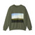 FRIEDRICH, Caspar David - Meadows near Greifswald (Artwork) Crewneck Sweatshirt