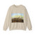 FRIEDRICH, Caspar David - Neubrandenburg In Flames (Artwork) Crewneck Sweatshirt