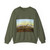 FRIEDRICH, Caspar David - Neubrandenburg In Flames (Artwork) Crewneck Sweatshirt