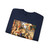 DURER, Albrecht - The Adoration of the Trinity (detail) (Artwork) Crewneck Sweatshirt