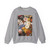 ELIAERTS, Jan Frans - Bouquet of Flowers in a Sculpted Vase (detail) (Artwork) Crewneck Sweatshirt