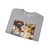 ELIAERTS, Jan Frans - Bouquet of Flowers in a Sculpted Vase (detail) (Artwork) Crewneck Sweatshirt