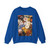 ELIAERTS, Jan Frans - Bouquet of Flowers in a Sculpted Vase (detail) (Artwork) Crewneck Sweatshirt