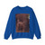 Eyk, Jan van - Portrait of Giovanni Arnolfini and his Wife d 4 (Artwork) Crewneck Sweatshirt