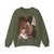 Eyk, Jan van - The Madonna with Canon van de Paele d 3 (Artwork) Crewneck Sweatshirt