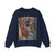 GHIRLANDAIO, Domenico -1.leftt wall- Marriage of Mary (detail)2 (Artwork) Crewneck Sweatshirt