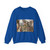 GHIRLANDAIO, Domenico -2.right wall- Baptism of Christ (detail) (Artwork) Crewneck Sweatshirt