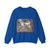 GHIRLANDAIO, Domenico -2.right wall- Baptism of Christ (Artwork) Crewneck Sweatshirt