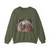 GHIRLANDAIO, Domenico -frescoes- Renunciation of Worldly Goods (Artwork) Crewneck Sweatshirt